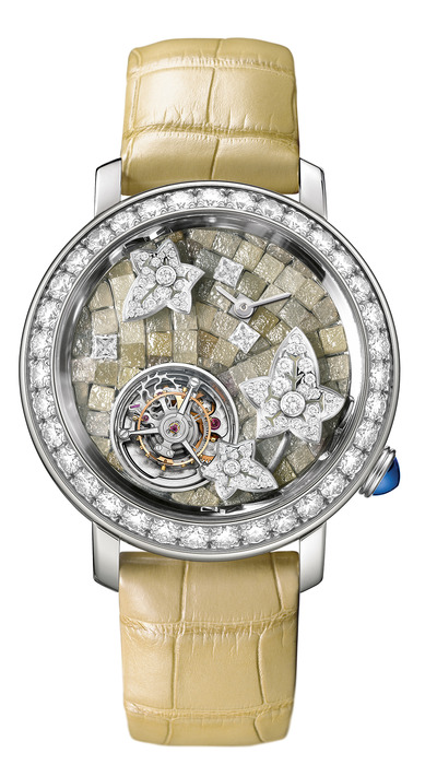 Boucheron Epure d’Art 藝術系列 Lierre de Lumiére 腕錶,價格電洽。